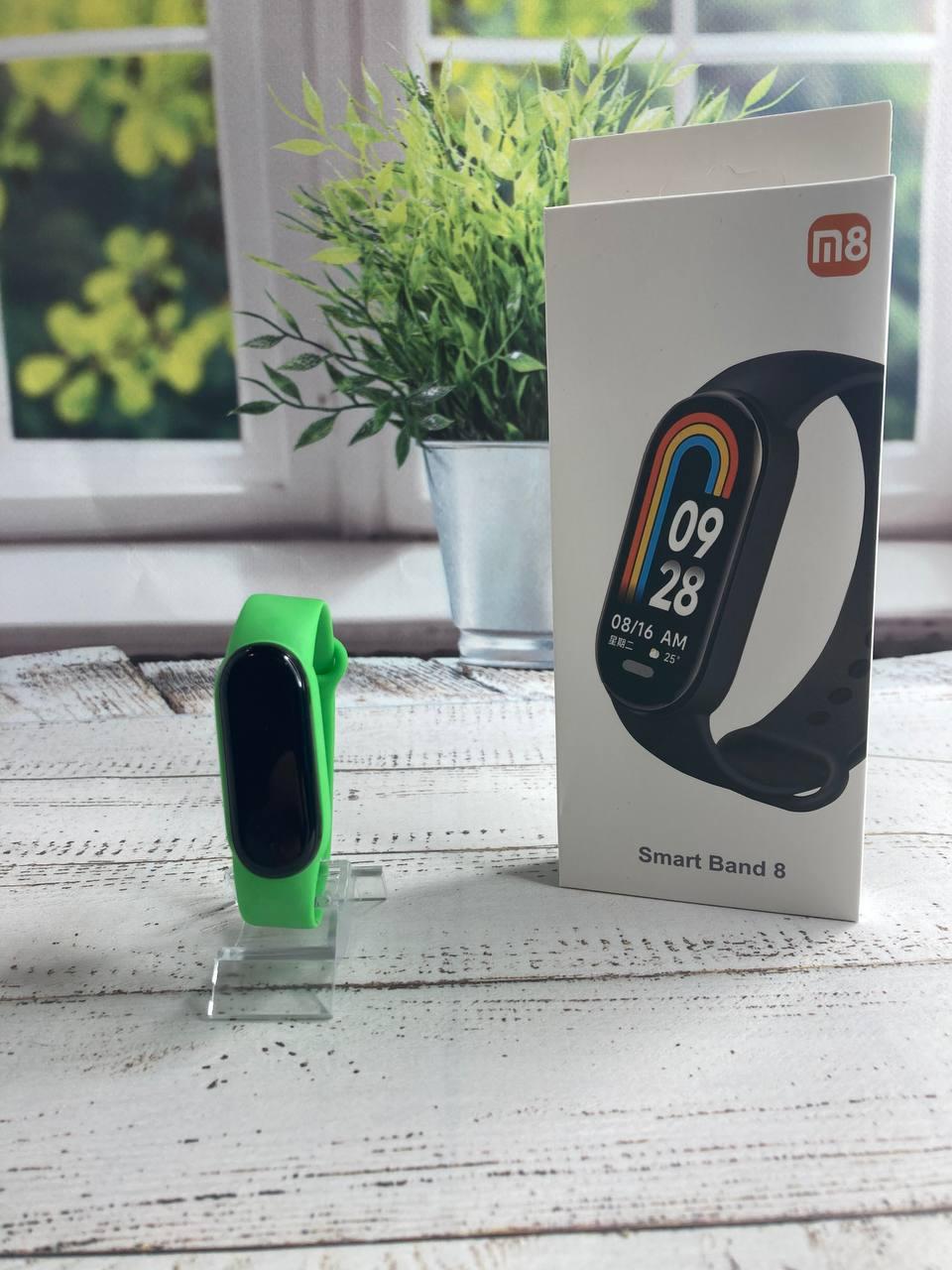 Фітнес трекер Smart Band M8 Смарт годинник М8green