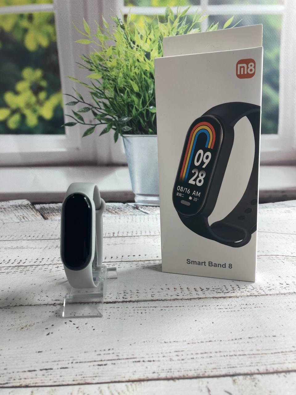 Фітнес трекер Smart Band M8 Смарт годинник  М8 grey
