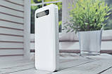 Smart Power Box Павербанк з швидкою зарядкаю + Ліхтарик 10000 mAh White, фото 6