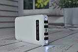 Smart Power Box Павербанк з швидкою зарядкаю + Ліхтарик 10000 mAh White, фото 8