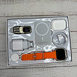Комплект X8Plus Smart Watch Ultra 2 + Air pro + Павербанк + Телефон Orange, фото 3