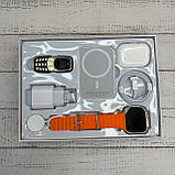 Комплект X8Plus Smart Watch Ultra 2 + Air pro + Павербанк + Телефон Orange, фото 4