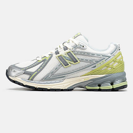 Кросівки New Balance 1906R White Silver Green / Нью Беланс 1906Р Білі з Сріблястим та Салатовим, фото 1
