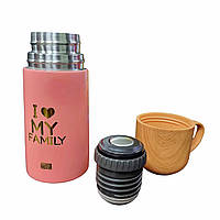 Термос 280ml BIANLI BW-6819F- рожевий