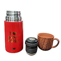 Термос 280ml BIANLI BW-6819F- червоний