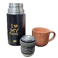 Термос 280ml BIANLI BW-6819F- чорний