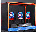 Іграшкова Автоматична Мішень Дитяча на Три Цілі Електронна з Автоповерненням Мішеней та Таблом для Рахунку з Сіткою та Звуковими, фото 2