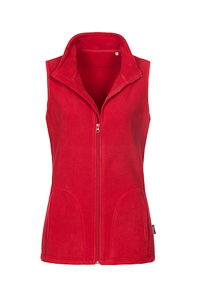 Жіночий теплий жилет ACTIVE FLEECE VEST червоний, фото 3