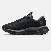 Зимові Чоловічі Кросівки Nike React X Infinity Run 4 Gore-Tex / Найк Реакт Х Інфініті Ран 4 Гор Текс Чорні, фото 3