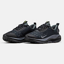 Зимові Чоловічі Кросівки Nike React X Infinity Run 4 Gore-Tex / Найк Реакт Х Інфініті Ран 4 Гор Текс Чорні, фото 4