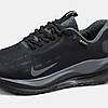 Зимові Чоловічі Кросівки Nike React X Infinity Run 4 Gore-Tex / Найк Реакт Х Інфініті Ран 4 Гор Текс Чорні, фото 6