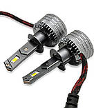 Led лампи h1 у лінзи Kelvin 35W Kseries автолампи 8000Lm 6000K Гарантія, фото 10
