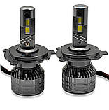 Світлодіодні Led лампи H4 35W Kelvin Kseries автолампи 8000Lm 6000K, фото 10