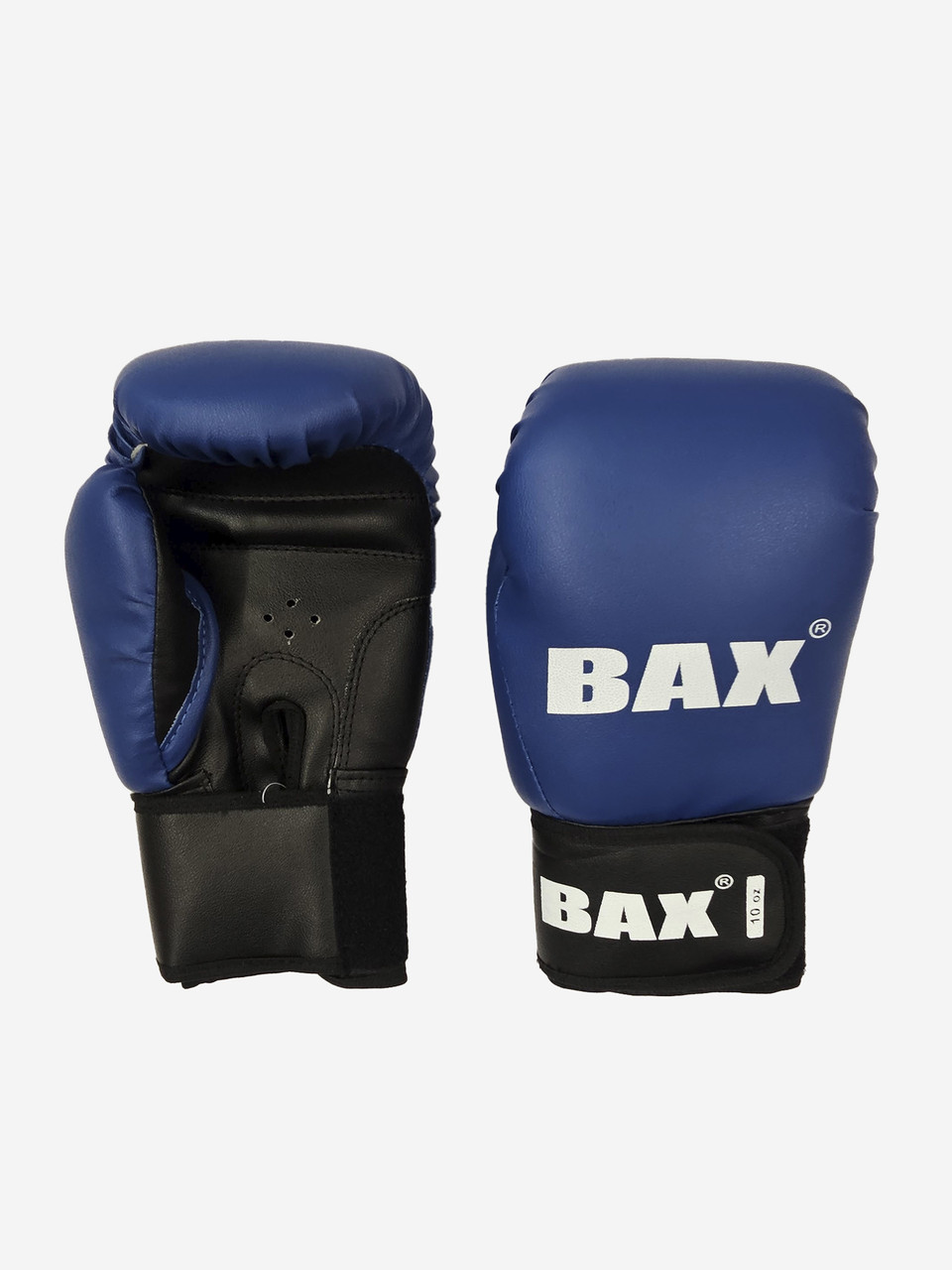 Боксерські рукавички Bax сині 10 Oz, фото 1