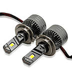 Лед лампи на авто h7 Kelvin 35W Kseries автолампи 8000Lm 6000K, фото 10