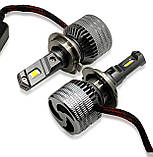 Лед лампи на авто h7 Kelvin 35W Kseries автолампи 8000Lm 6000K, фото 8