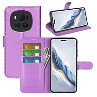 Чохол-книжка Litchie Wallet для Honor Magic 6 Pro Violet