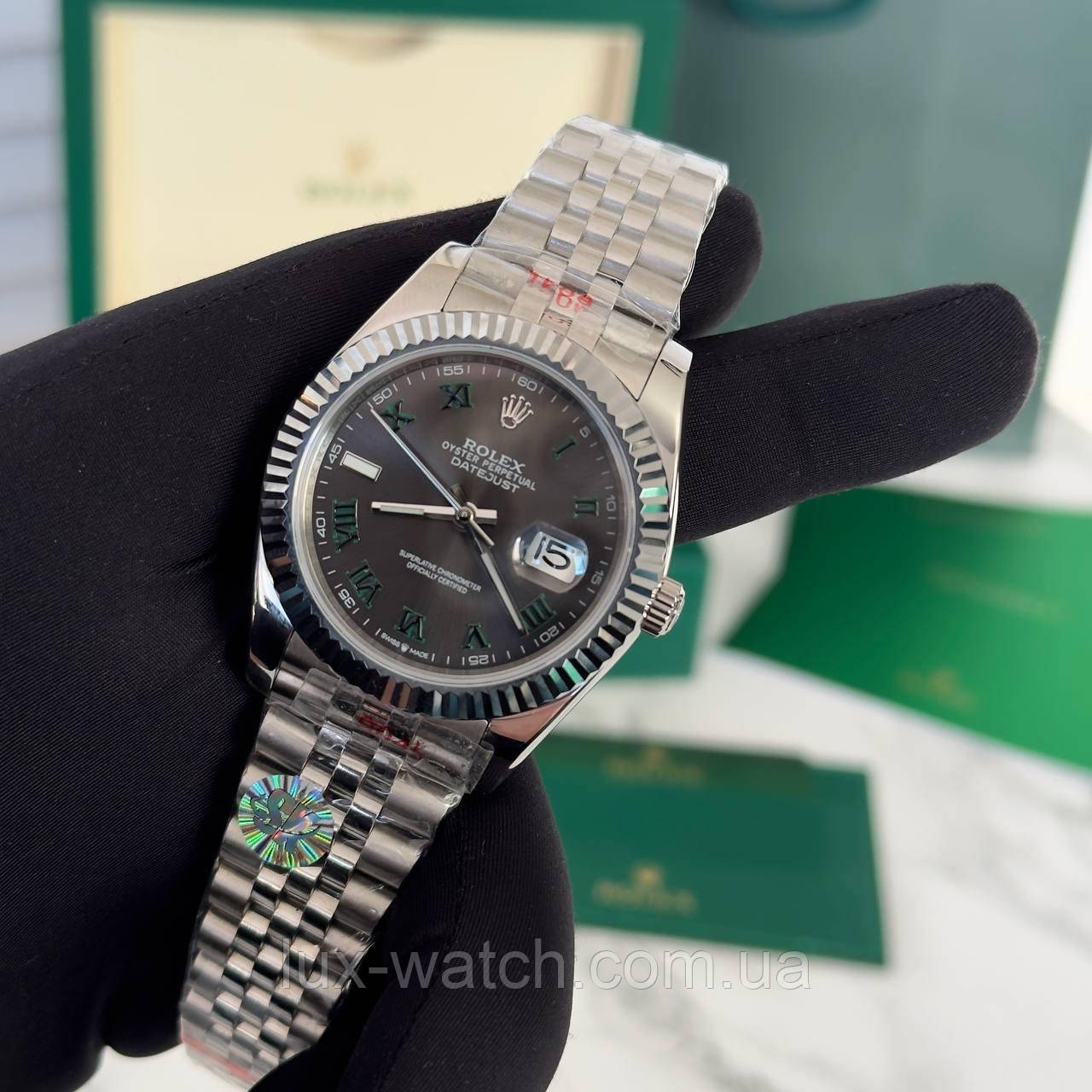 Годинник чоловічий Rolex Datejust Wimbledon, фото 1