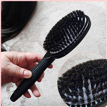 Гребінець масажний овальний з щетиною для волосся Cien Beauty (Німеччина)