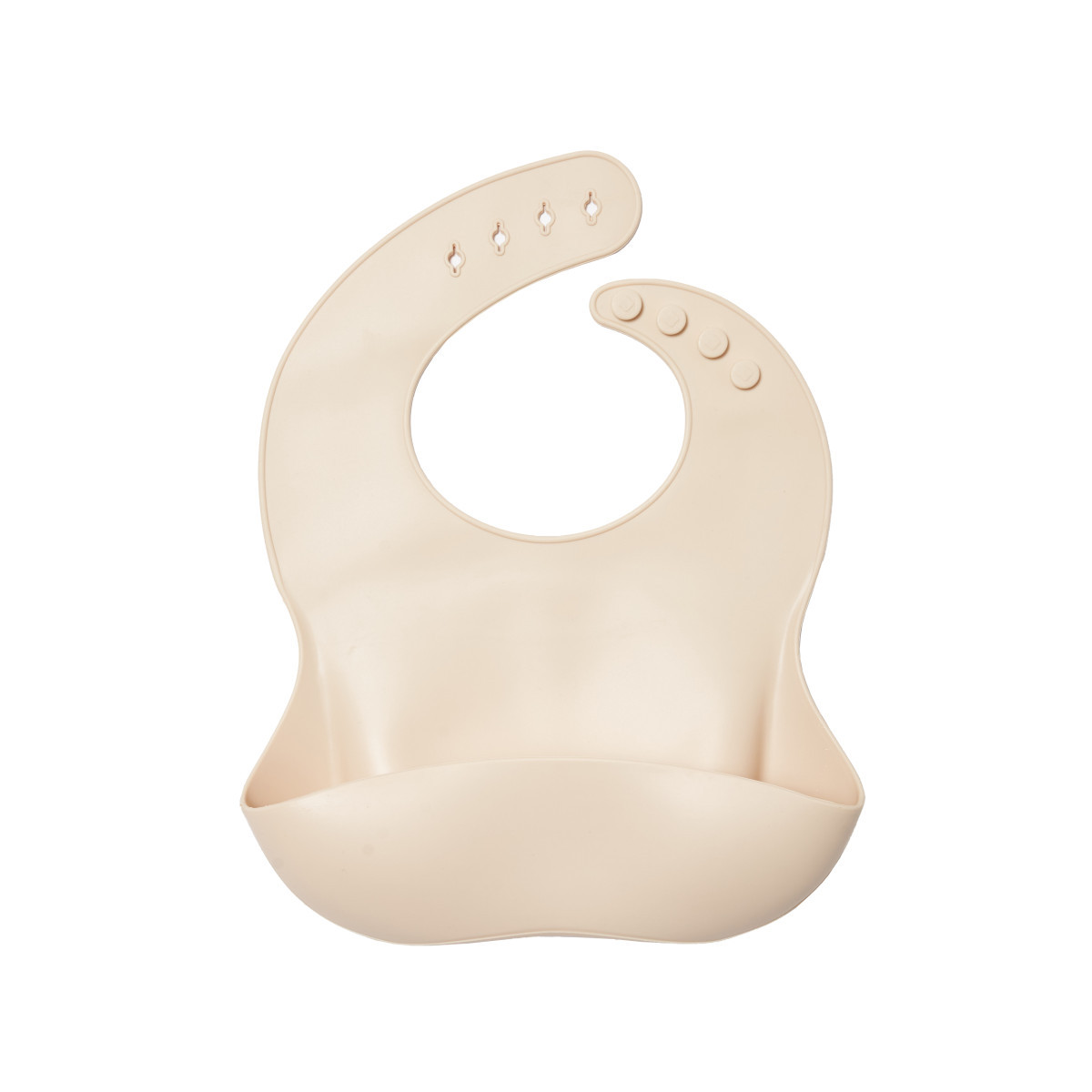 Слинявчик Twins силіконовий SST-03-02 beige бежевий, фото 1