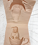 Силіконова форма Такса  у чашці, б/у, фото 2