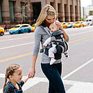 Рюкзак-переноска Ergobaby Omni 360 Baby Carrier All-In-One Cool Air Mesh з народження Carbon Gray, фото 6