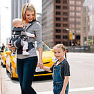 Рюкзак-переноска Ergobaby Omni 360 Baby Carrier All-In-One Cool Air Mesh з народження Carbon Gray, фото 7