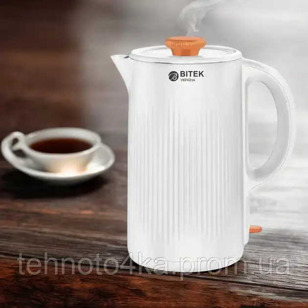 Чайник електричний 2,0 л 1500 Вт BITEK BT-7848W