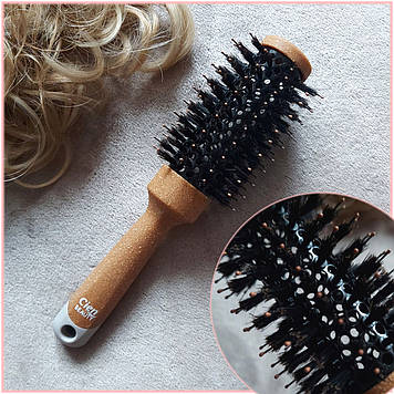 Гребінець брашинг кругла для укладки волосся комбінована Cien Beauty (Німеччина)