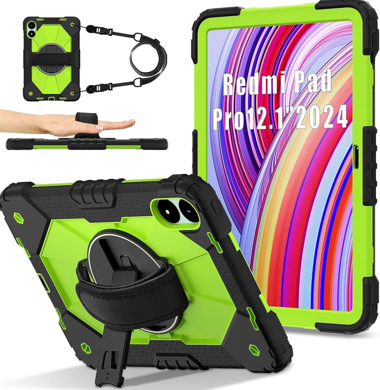 Чохол Protective force на Poco Pad (12.1") / салатовий
