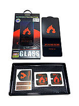 Захисне скло Xiaomi Redmi 14C (4G) Fire Wolf Black, фото 3