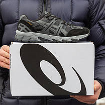 Зимові Чоловічі Кросівки Asics Gel-Sonoma 15-50 Gore-Tex Grey / Асікс Гел-Сонома 15-50 Гор Текс Темно Сірі, фото 5