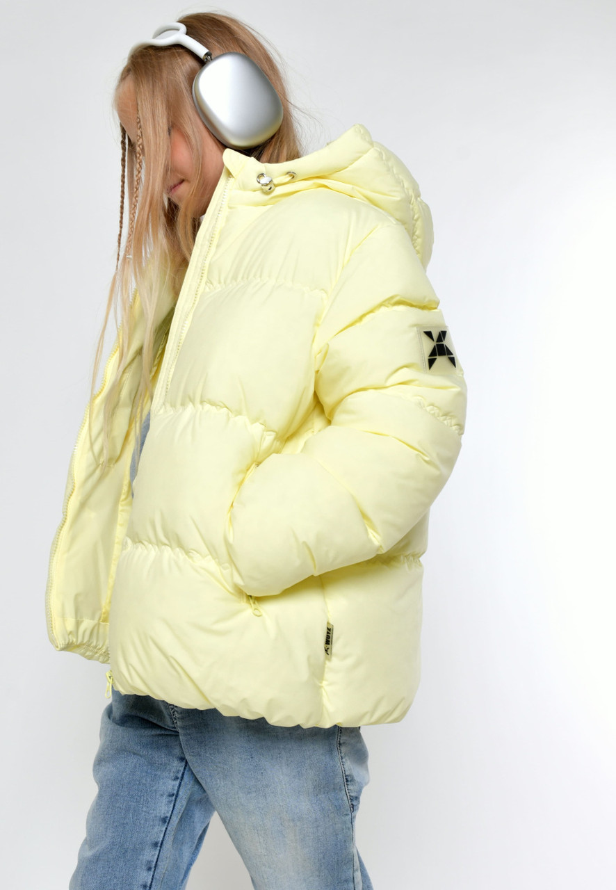 Зимова куртка для дівчинки X-Woyz жовта