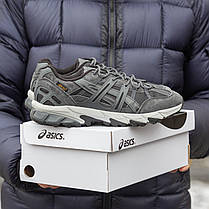 Зимові Чоловічі Кросівки Asics Gel-Sonoma 15-50 Gore-Tex Grey / Асікс Гел-Сонома 15-50 Гор Текс Сірі, фото 5