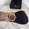 Зовнішній модний годинник Hublot Big Bang Sang Bleu Black/Gold, фото 3