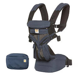 Рюкзак-переноска Ergobaby Omni 360 Baby Carrier All-In-One Cool Air Mesh з народження Raven