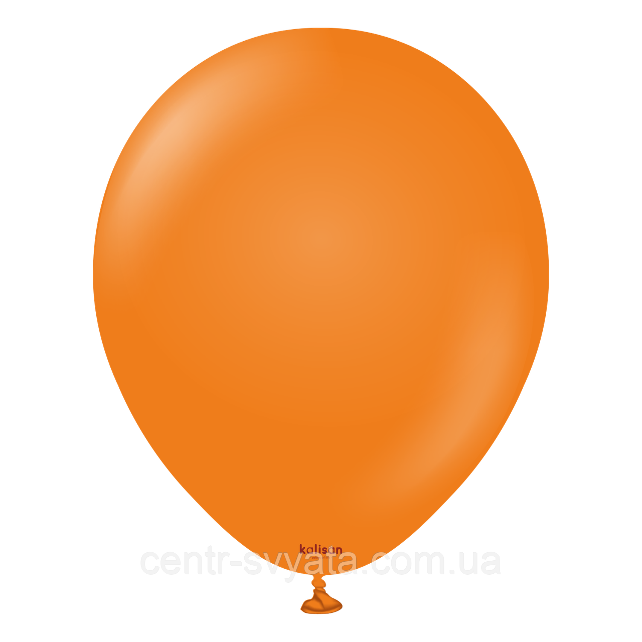 Латексна кулька Kalisan 5"(13 см) Standard Orange | Пастель помаранчевий