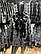 Шуба натуральна скандинавська норка-автоледі 70 см з капюшоном Колір чорний, фото 2