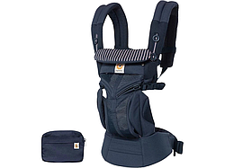 Рюкзак-переноска Ergobaby Omni 360 Baby Carrier All-In-One Cool Air Mesh з народження Pink Stripes