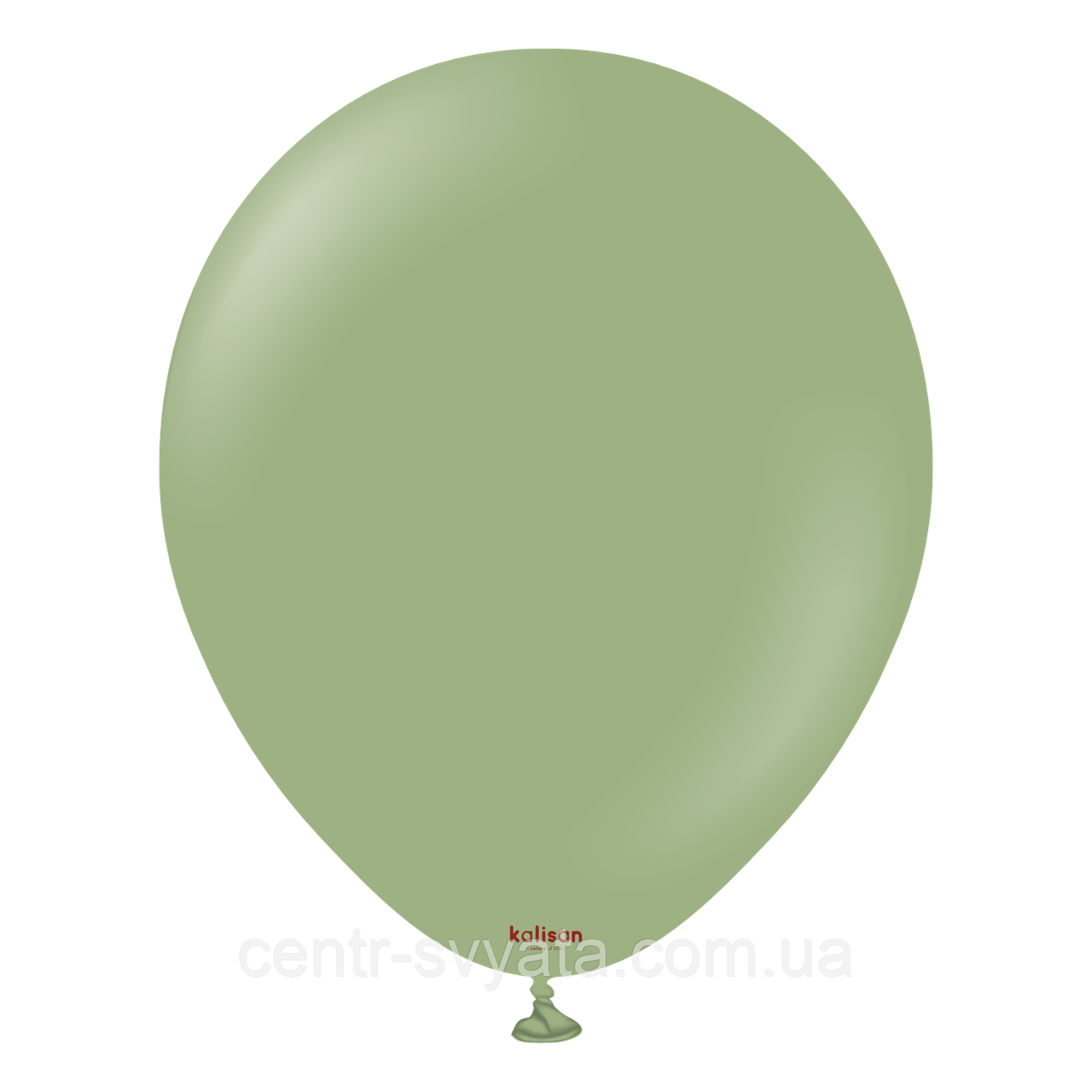 Латексна кулька Kalisan 12"(30 см) Retro Eucalyptus | Ретро евкаліпт