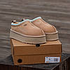 Зимові Жіночі Черевики UGG Tasman Platform Sand Beige / УГГ Тасман Платформ Сенд Бежеві, фото 9
