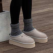 Зимові Жіночі Черевики UGG Tasman Platform Sweet Beige / УГГ Тасман Платформ Світ Бежеві, фото 6