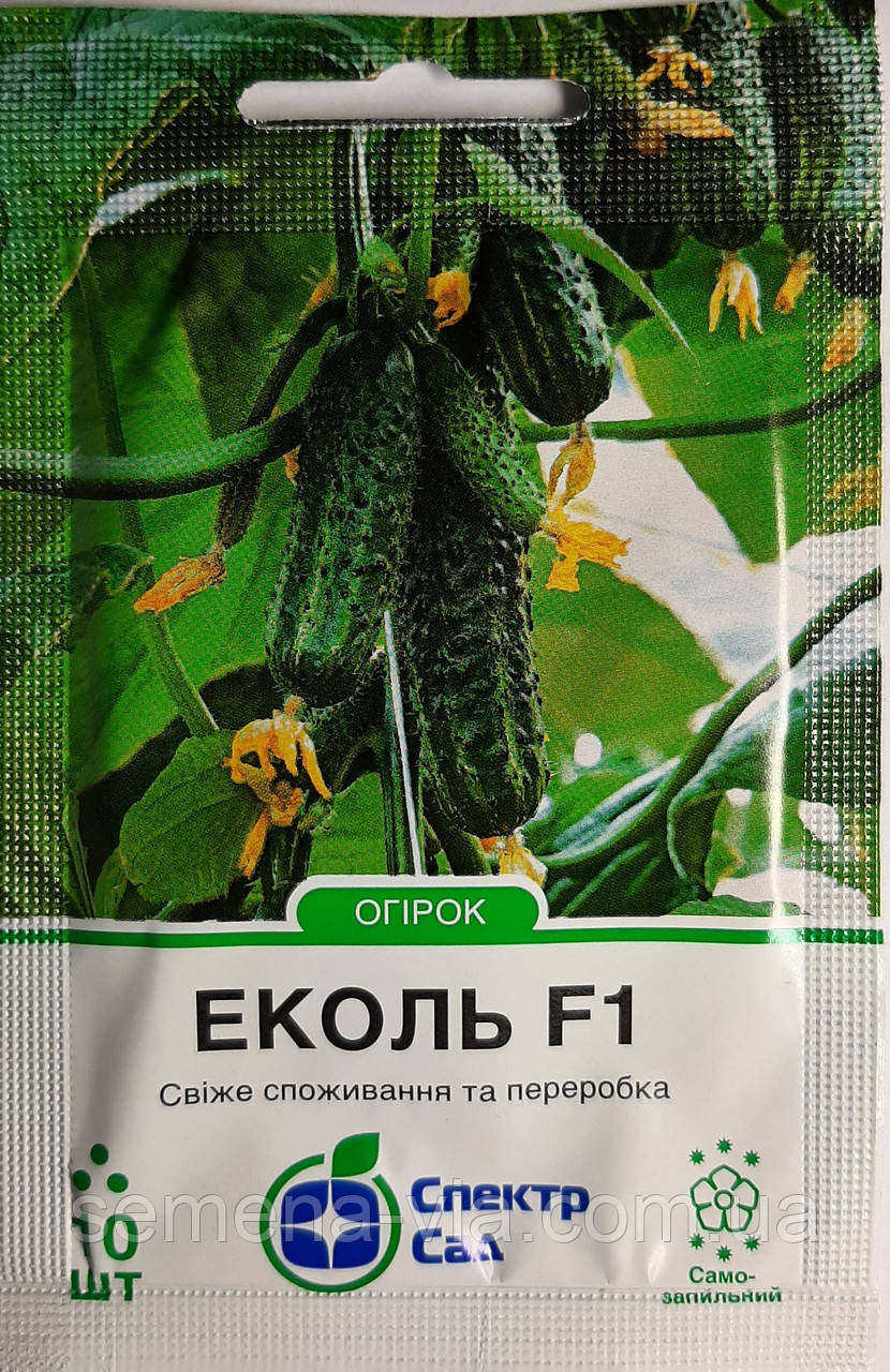 Насіння огірків Еколь F1 (Ekol F1) 10 насінин