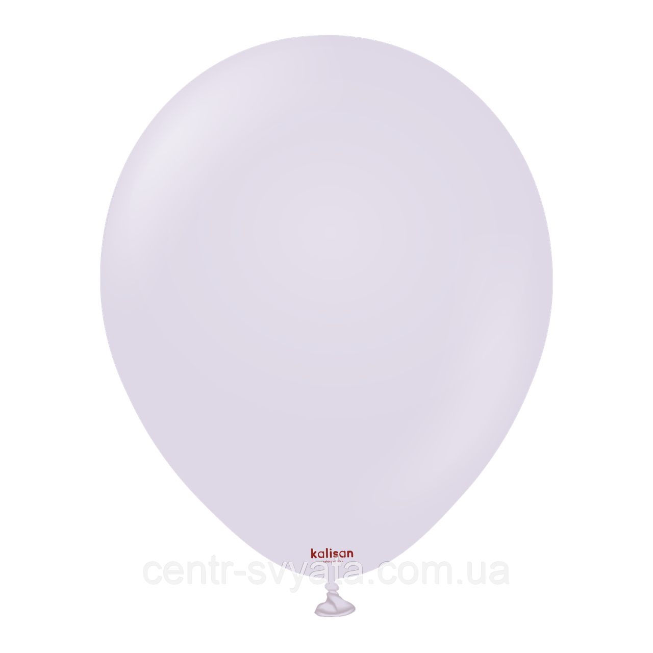 Латексна кулька Kalisan 12"(30 см) Macaron Lilac | Макарун бузковий