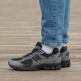 Чоловічі Кросівки New Balance 2002R x JJJJound Gore-Tex Grey / Нью Беланс 2002Р Джаунд Гор Текс Сірі з Чорним