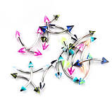 Мікробанан 1,2 мм конус 3 мм. 1шт, фото 2