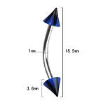 Мікробанан 1,2 мм конус 3 мм. 1шт, фото 5