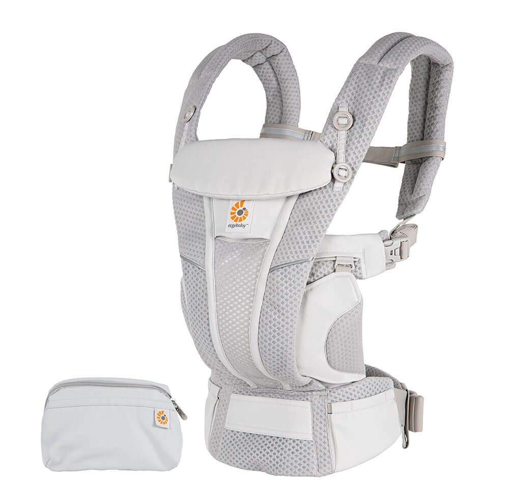 Рюкзак-переноска Ergobaby Omni Breeze Baby Carrier від народження Pearl Grey