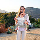 Рюкзак-переноска Ergobaby Omni Breeze Baby Carrier від народження Pearl Grey, фото 4