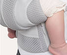Рюкзак-переноска Ergobaby Omni Breeze Baby Carrier від народження Pearl Grey, фото 8
